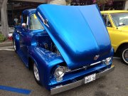 Blue 1956 Ford F-100